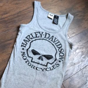 Harley Davidson Skull Tank